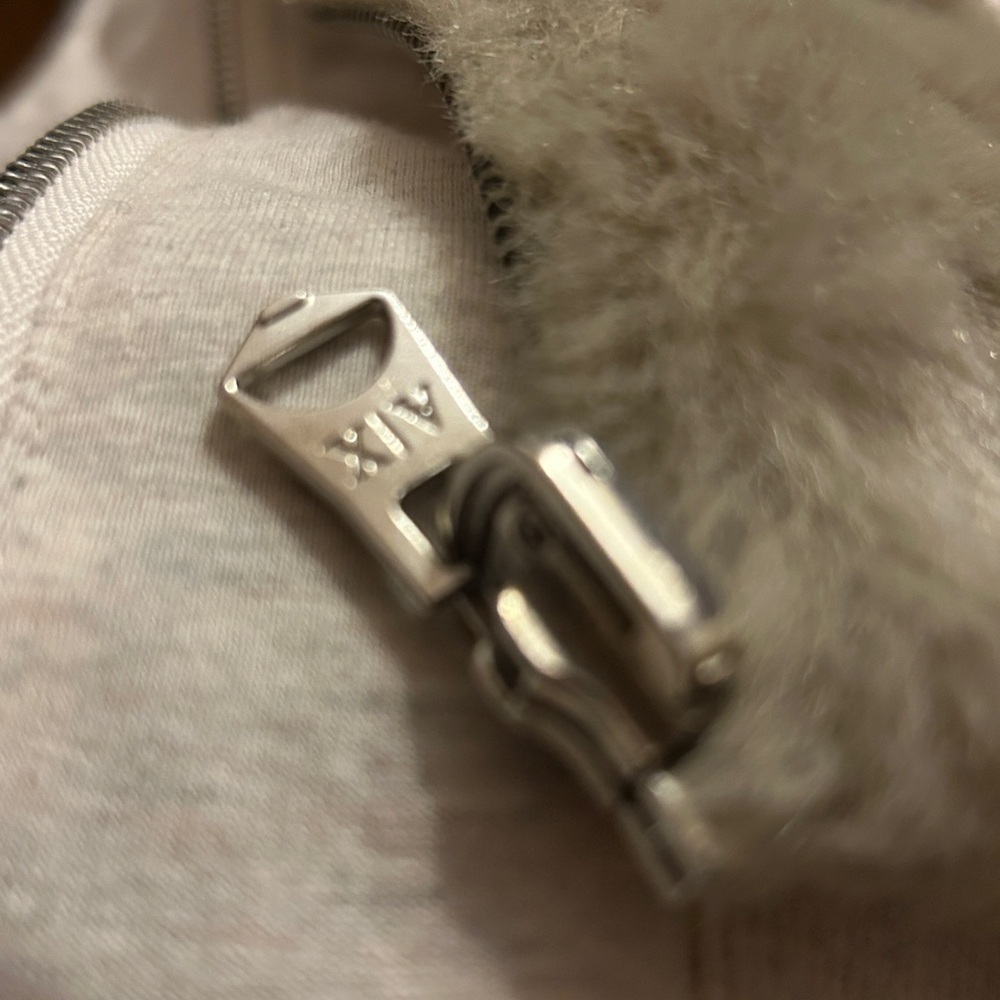 Armani Exchange Beige Faux Fur Vest - Picture 8 of 9